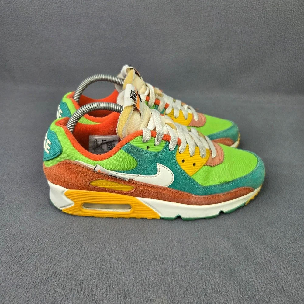 Nike Air Max 90 SE Running Club Roma Green DC9336-300 Men's Size 7.5